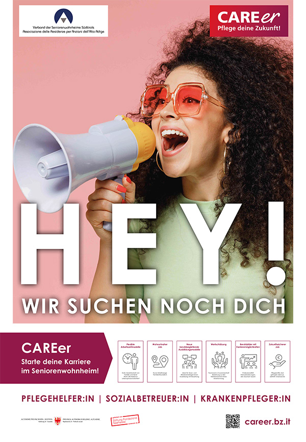 Plakat - CARE-er Pflege deine Zukunft