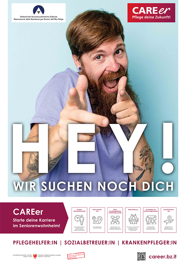 Plakat - CARE-er Pflege deine Zukunft